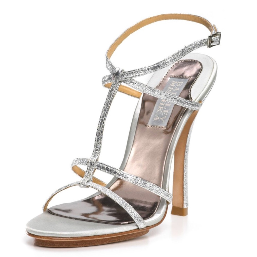 LAST CHANCE!! Badgley Mischka heeled Sandal